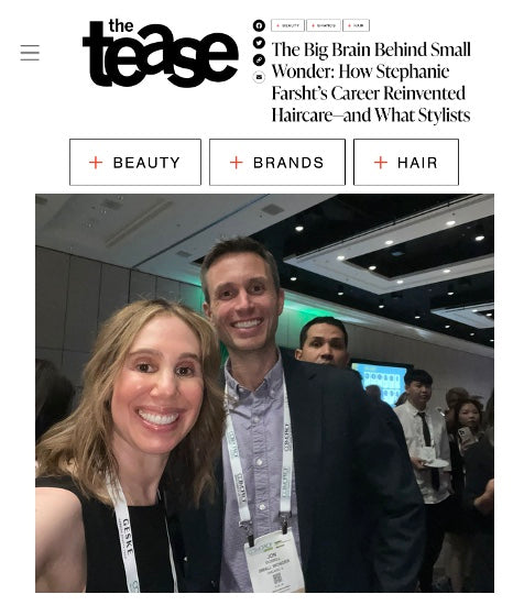 The Tease Article Headline: The Big Brain Behind Small Wonder..."
